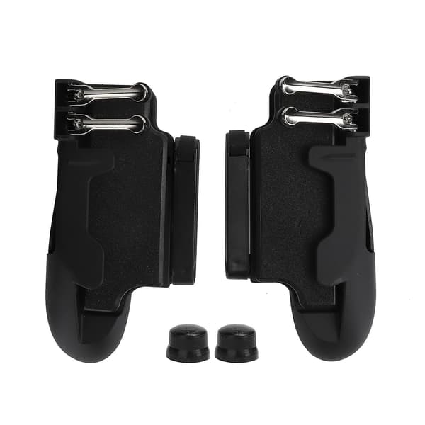 1 par universel tablet-spilcontroller med 6 fingre, spilcontrollerholder