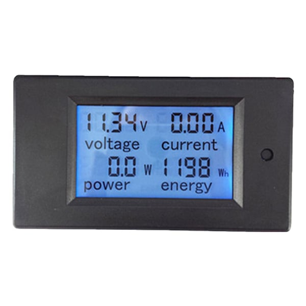 DC6.5-100V 20A LCD DC Multifunktionell Digital Display Elektrisk Parametermätare