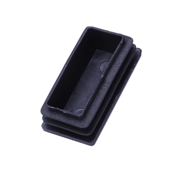 Plastik Blindendeksel Rørindsatser 25mmx50mm 40 stk Sort