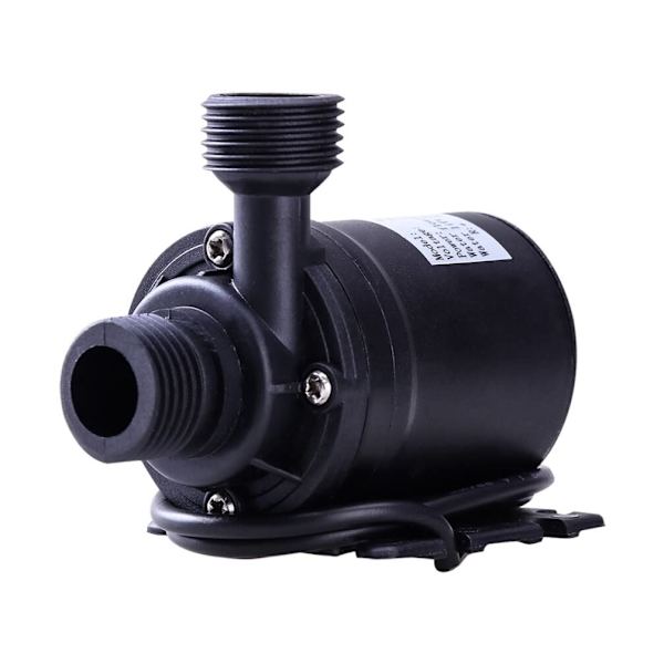 DC 12V Borstlös Vattenpump Hanegänga Centrifugal Nedsänkbar Pump 800L/H för Fontän Solpanel Damm Akvarium