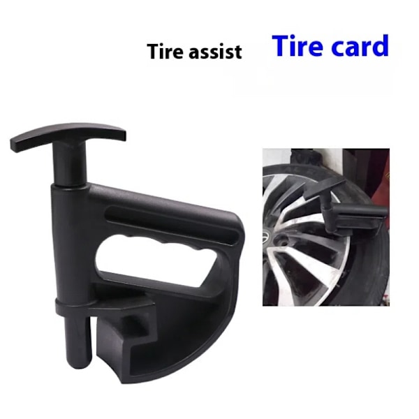 Black Tire Changer for Changing Bead Clamp Center Tool Universal Rim Clamp wheel damage scuffs（15.5cm in length）