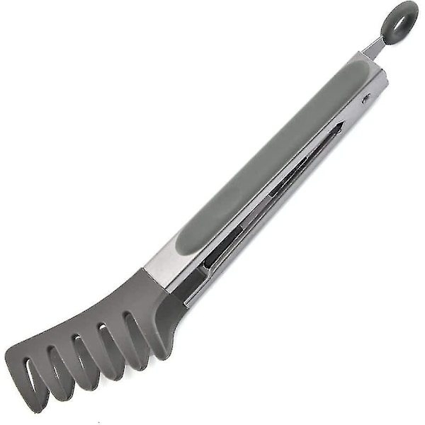 Non-stick silikon nuddeltang i rustfritt stål Grill Spaghetti klipp (d-583-a)