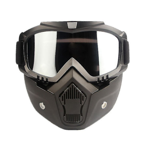Taktisk Airsoft Mask Paintball Full Face Skyddande Masker Säkerhetshjälm Stridsskyddsglasögon