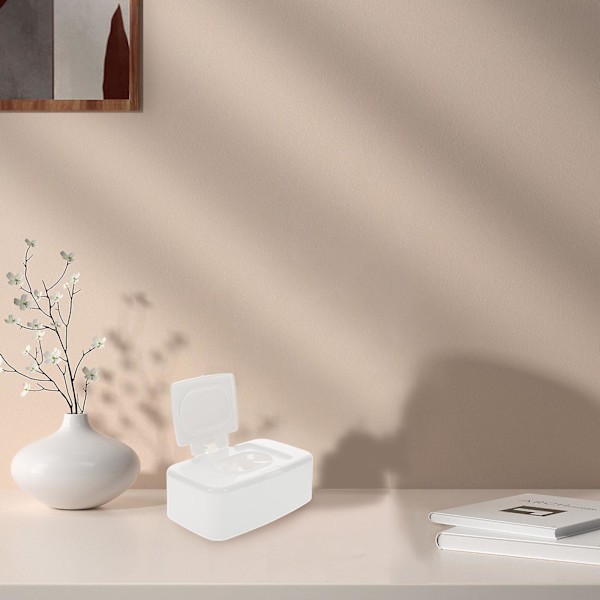 Husholdningsservietter Holder Servietter Dispenser Box med låg Servietter Box til Stue