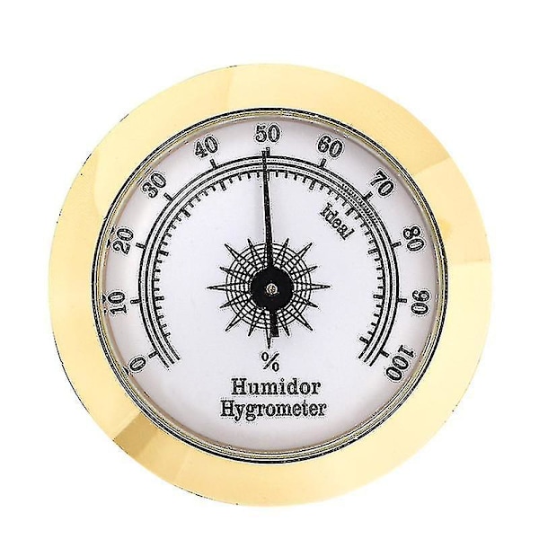 5cm Metal Hygrometer med Justerbar Kalibreringspeger -tt