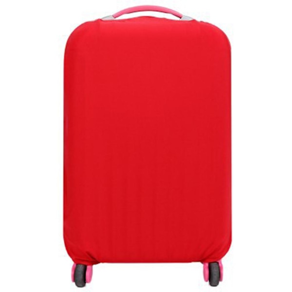 Elastic Travel Luggage Cover Suitcase Trolley Case Protective Bag Dustproof Protector For 22-24 Inches (red)