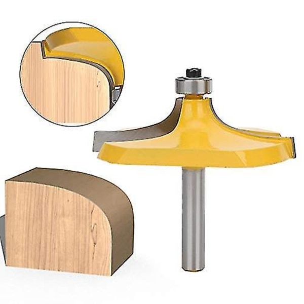 2-pakks Glue Woodworking Grooving Router, 8mm skaft