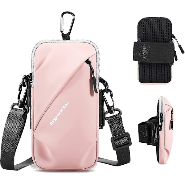 Mobiltelefon Armväska, Sport Armväska För Löpning Vandring, Liten Crossbody Axelväskor Väska Med Armband