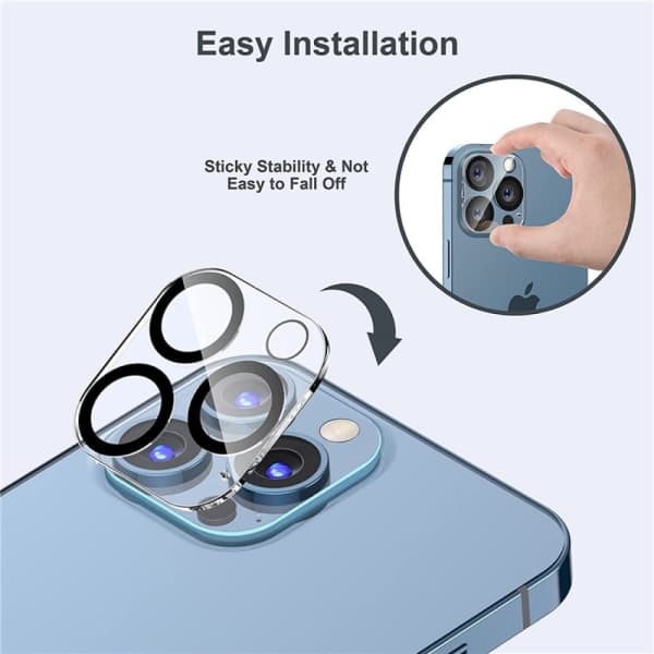 3-pack kameraskydd härdat glas iPhone 15 Pro