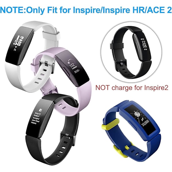 [2 kpl] Latauskaapeli Fitbit Inspire Hr:lle, Fitbit Inspirelle