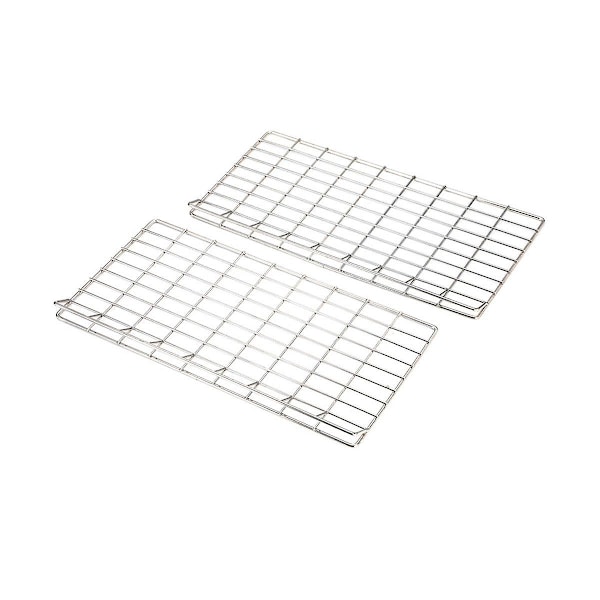 Rustfritt Stål Kake Mesh Grid Kjøling Baking Rack Biscuit Brød Cookie Bbq Holder Hylle Kjøkken