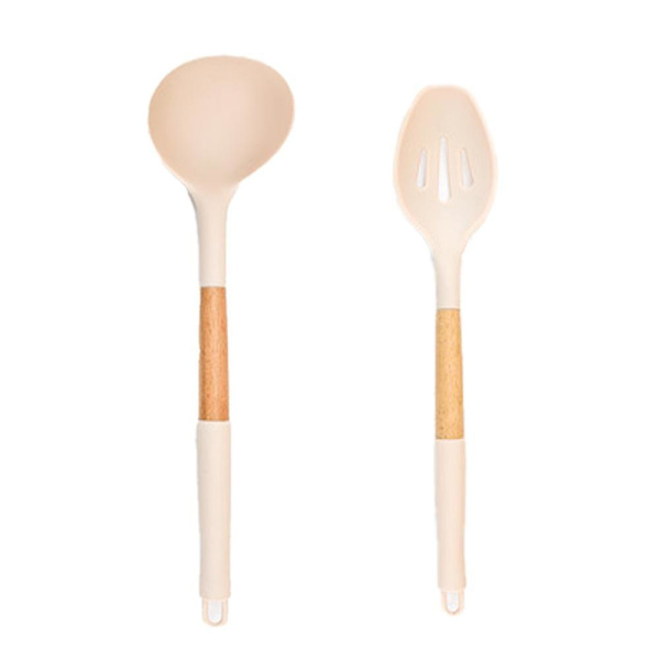 2 BPA-fria non-stick silikonköksredskap. Värmebeständiga