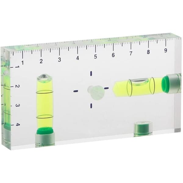 Mini Högprecision Tvåvägs Transparent Magnetisk Vattenpass