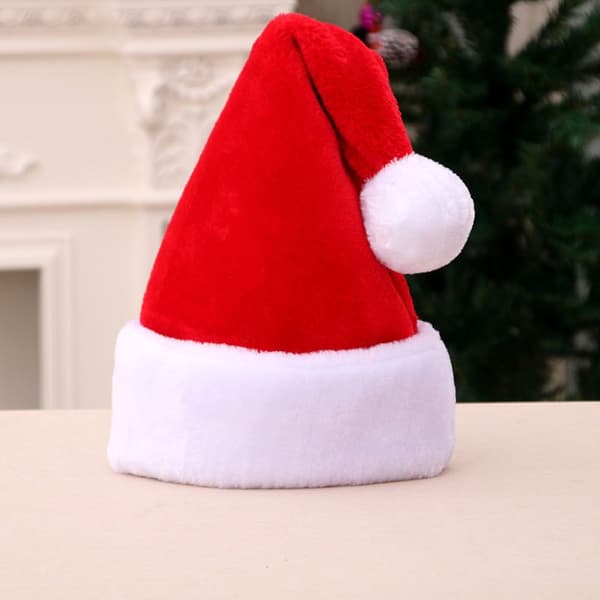 Julehatte Santahatte Julehatte til Voksne og Børn Julehatte Santa Claus Hatte Julefest Tilbehør