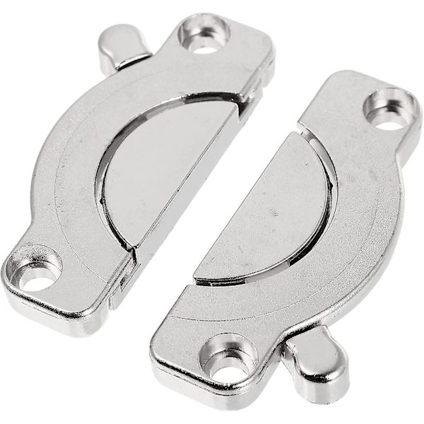 Bordslås i zinklegering, matbordsspänne, träningsbordssammankoppling (1 st, silver)
