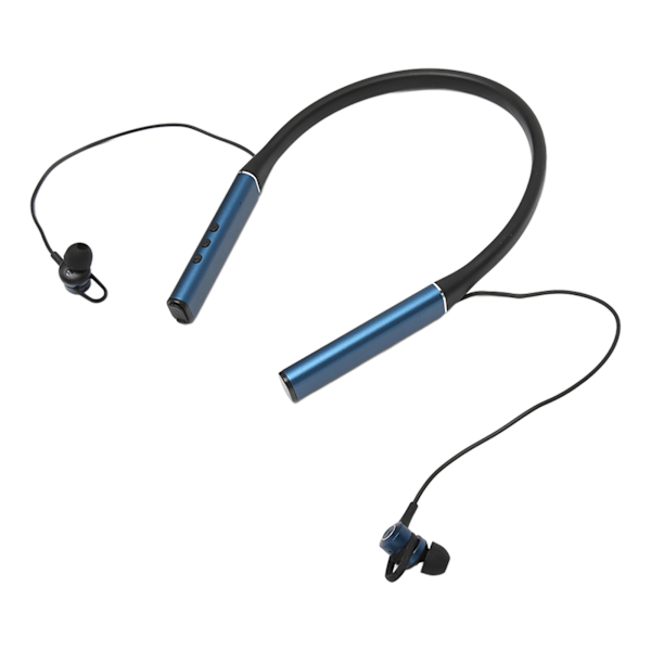 Bluetooth-kaulapantakuulokkeet langattomat HiFi-stereo bassomagneettiset kaulapantakuulokkeet ulkoiluun ja treeneihin, sininen