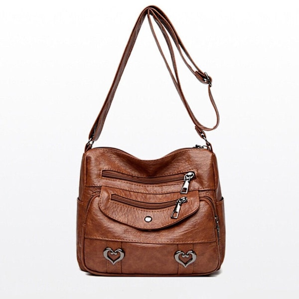 Dame Crossbody Taske Tote Håndtaske SORT black