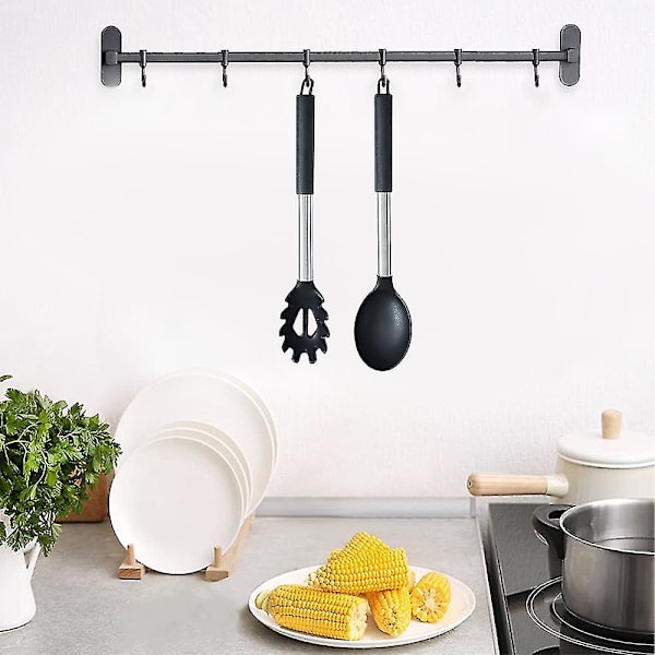 2 stk. Non-stick køkkengrej med rustfrit stål håndtag, bpa-fri varme