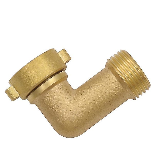 Messing Slange Stik, Have Slange Stikadapter Heavy Duty Slange Adapter(2stk, Guld)