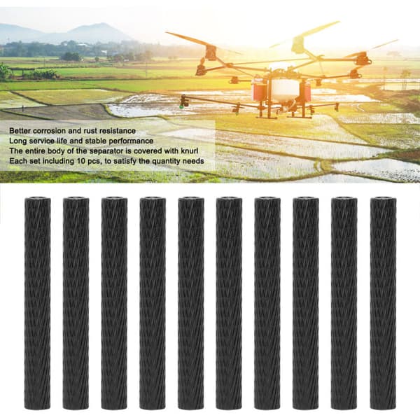 10 stk. M3x40 Runde forbindelsesstænger i aluminium til quadcopter