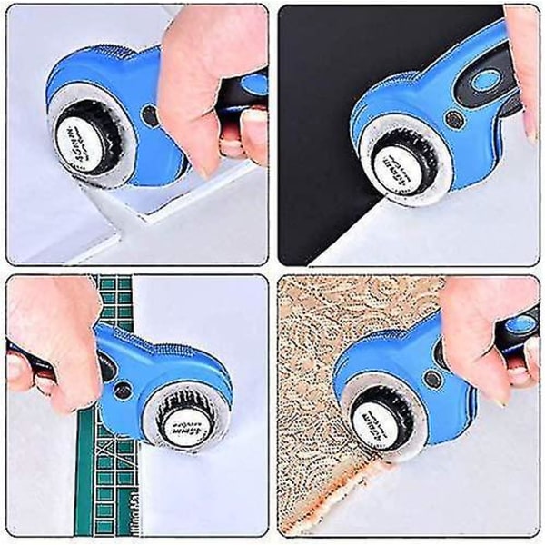 10 roterende kniver med 45 mm erstatningskniver, brukt til erstatningskniver for roterende kantslipemaskiner