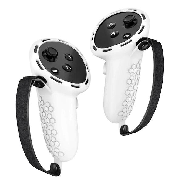 VR-tillbehör Skyddande Omslag för 3 VR Touch Controller Silikon Omslag Handtag Grepp med Knuckle(w