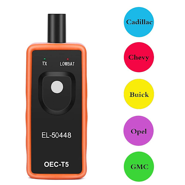 Universal TPMS Relearn Tool, System Programming Training, Dekktrykkmonitor System Aktivering Tool, TPMS Reset Tool