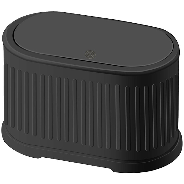 Mini Soptunna med Lock, 4l Liten Kompostbehållare för Köksbänken, Soptunna i Rostfritt Stål