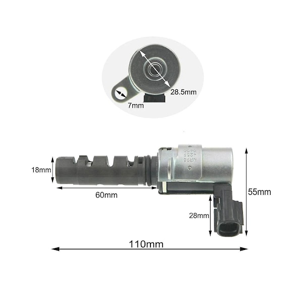 Kamaxel Vvt Variabel Timing Control Ventilsolenoid För Smart 2004-2006 Delnummer Mr984259