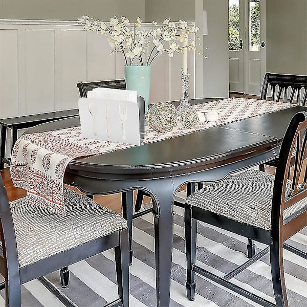 Servietholder i rustfrit stål i moderne stil