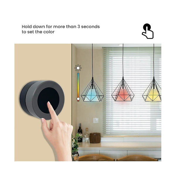 Tuya Zigbee Smart Knob Switch Trådløs Scene Switch Knap Controller Batteridrevet Automatisering Sc