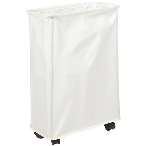 Slim Laundry Hamper Handle Laundry Basket With Wheels Collapsible Dirty Clothes Basket Narrow Laundry Bag