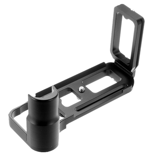 Hurtigutløser L-plate Vertikal håndgrep holder brakett Dobbelthåndtak for Df Dslr-kamera Svart