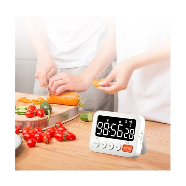 Køkken Timer Digital Timer Manuel Nedtælling Madlavning Timer Mad Bruser Undersøgelse Stopur Køkken G