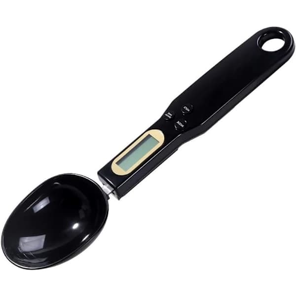 Spoon Scale, Measuring Spoon, Portable Electronic Scale, Kitchen Scale, LCD Display, Mini Digital Scale, 500G/0.1G, Essential Kitchen Utensils