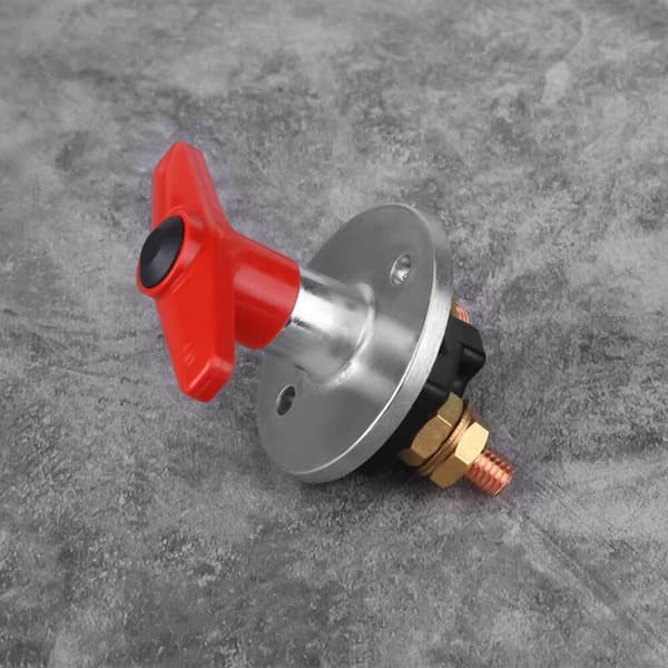 Batteri Isolator Kontakt, 12V til 60V Bil Universal Fastnøgle Batteri Afbryder Kontakt Afbryd Strøm Isolator-200A