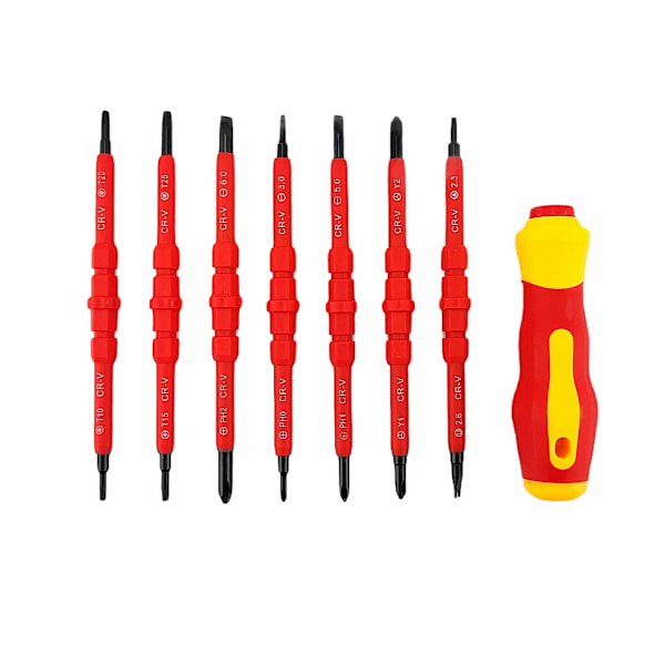 7-in-1 Electrician Multi purpose Multi specification Set Screwdriver Dual purpose Screwdriver Repair Tool Set