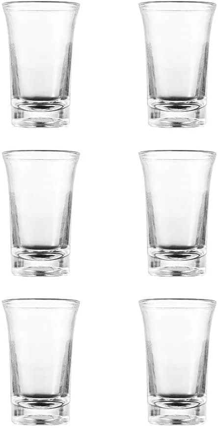 6 glas, shotglas (akryl), 35 ml shotglas