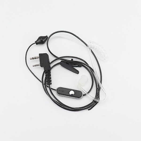 Toveis Amatørradio Hengeøre Mikrofon Headset Walkie-talkie Ørepropp Hodetelefon Headset Passer For Baofeng Uv5r Serie Walkie-talkie