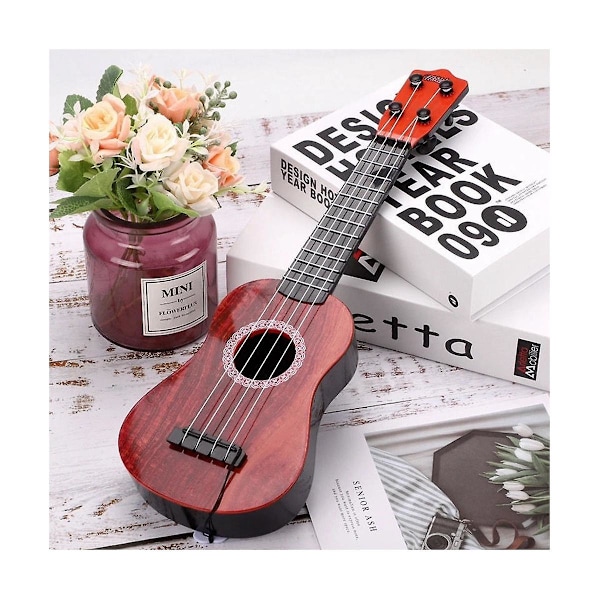 Gitarrleksak Barn Simulation Musik Gitarr Instrument Mini Fyra Strängar Kan Spelas För Tidigt