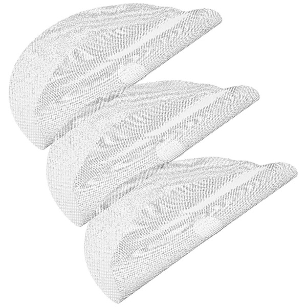 3 stk runde dehydratorark, mat tørker silikonmatter, dehydrator pads, frukt tørker liner