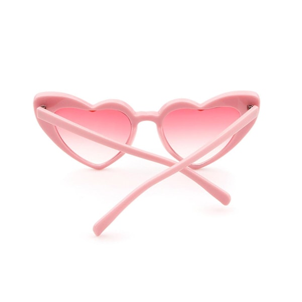 Dame Hjerteformede Solbriller - Trendy, Retro Briller