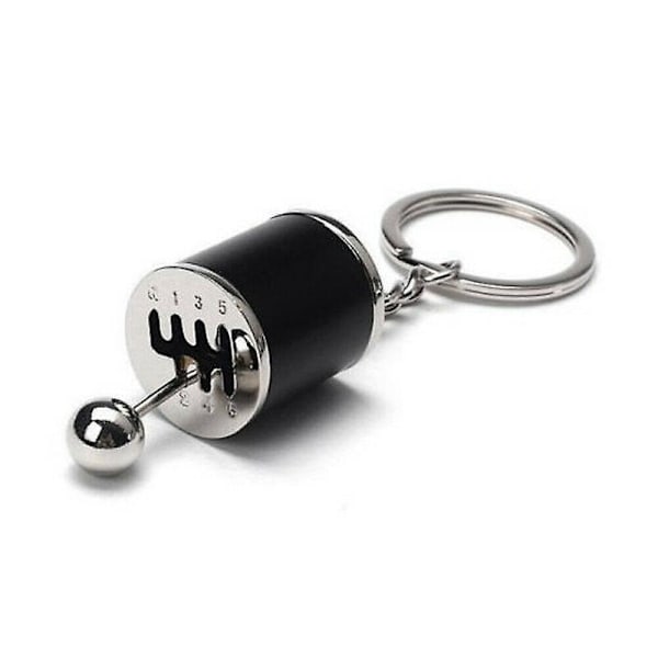Mini Turbo Turbolader Nøglering Bilstyling Nøglering Gear Gearkasse Vedhæng Nøglering Stick Knopper Nøglering Skift Metal Nøglering