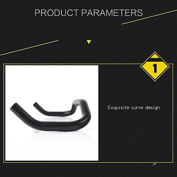 Sykkel Bullhorn Styre Aluminiumlegering 25,4 mm 390 mm Sykkelstyre For Fastsykkel Sykkel