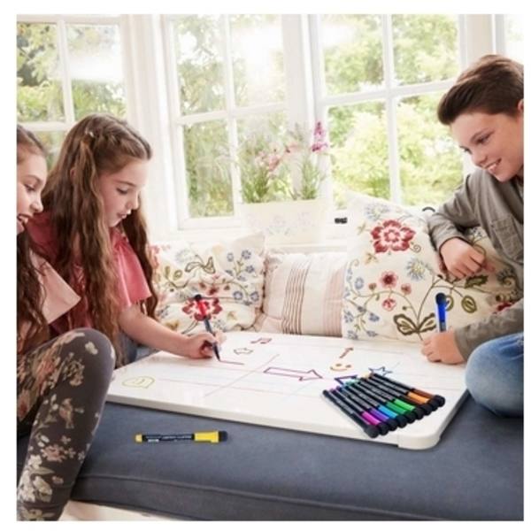 12-pack Magnetiska Whiteboardpennor med Sudd