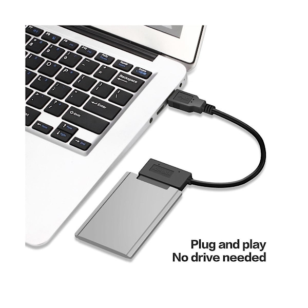 Usb 3.0 til -sata adapterkabel til 1,8 tommer Hdd Ssd konverterkabel Usb3.0 til 16pin Msata 7+9 pin kabel