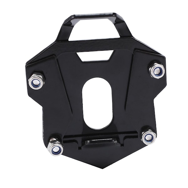 Motorcykel Kickstand Sidestand Stöd Förlängning Förstorare Pad För 2020 2021 2022(svart)