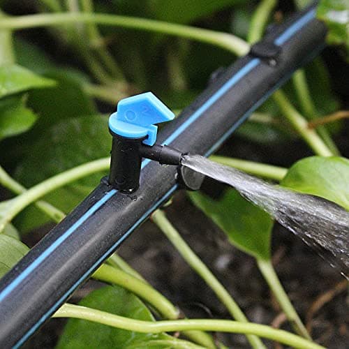 100 stk. Flag Irrigation Dripper Emitter 8L/H Have Irrigation Drip Emitters Irrigation Emitter Flag Dripper Drip Irrigation