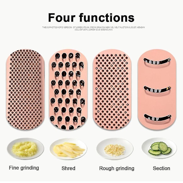 Multifunksjonell grønnsakskutter, ostehøvel, for salat pommes frites