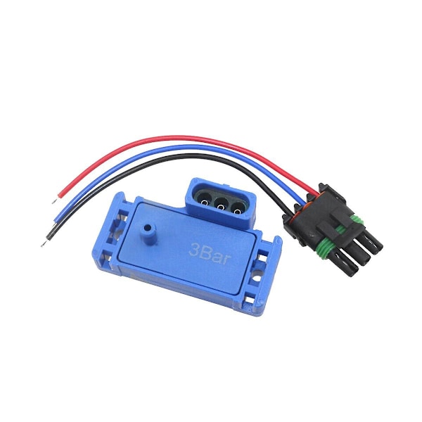 12223861 16040749 12219935 För 3bar 3 Bar Grenrör Kart Sensor Boost Turbo Med Pigtail Plug Wire